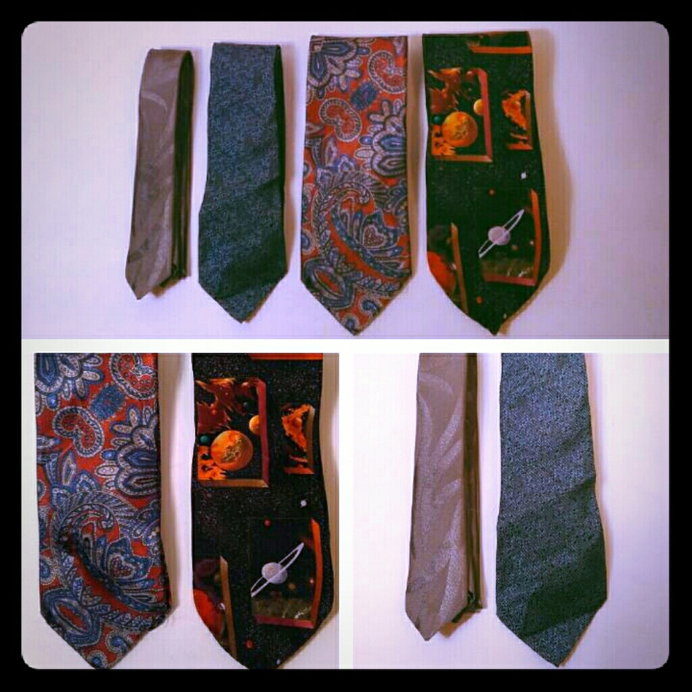 4 - Vintage Neckties